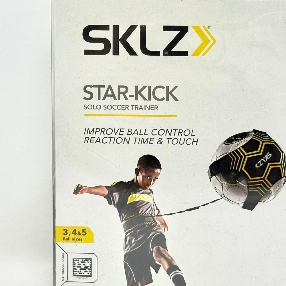 SKLZ Star-Kick Solo Soccer Trainer Futbol Training Aid Fits Ball Sizes 3 4 5 NOB